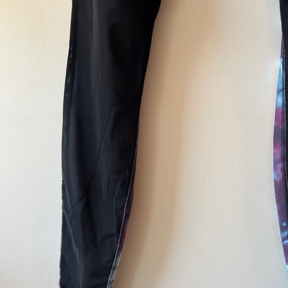 Daub Active Full Length Ava Yoga Leggings – Seafoam/Black Mesh Medium - Picture 7 of 14